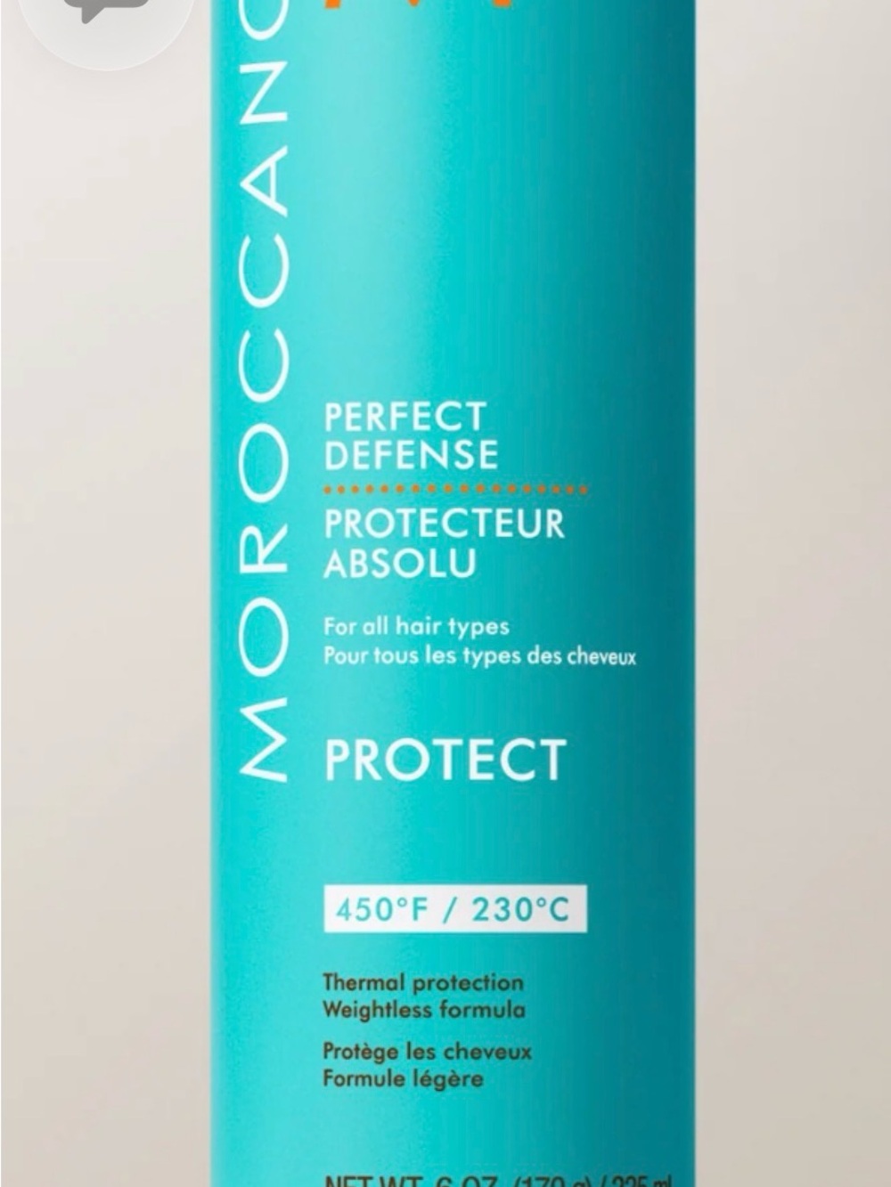 Moroccanoil Perfect Defense Thermal Protectant Spray - 2 oz